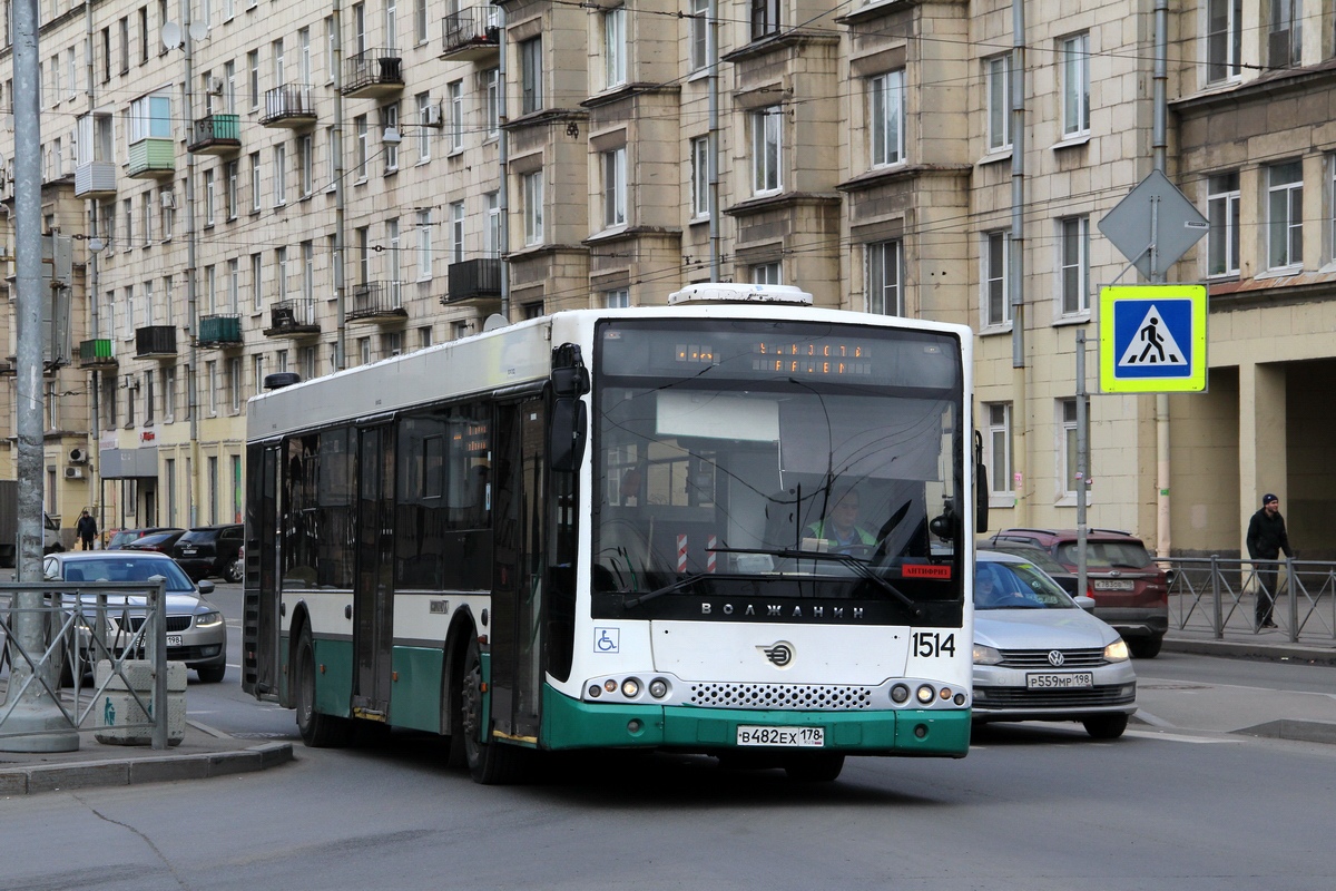 Санкт-Петербург, Волжанин-5270-20-06 "СитиРитм-12" № 1514