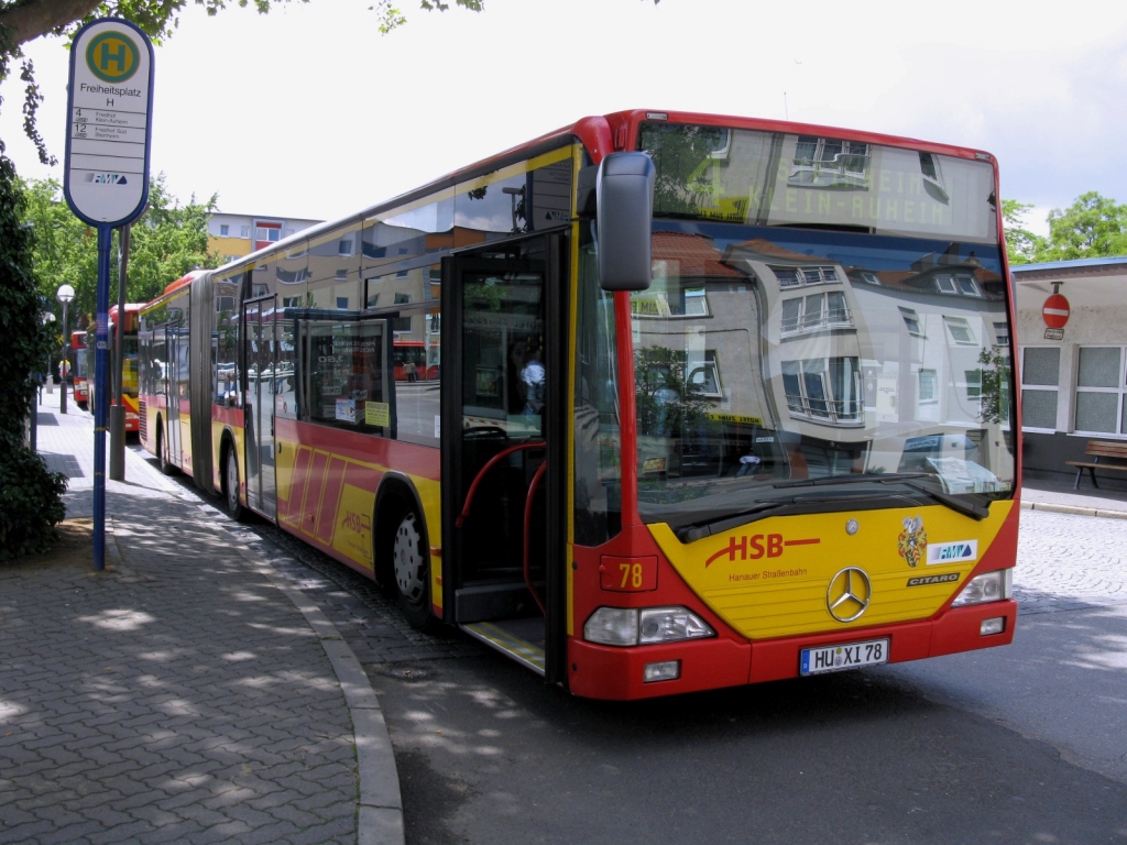 Гессен, Mercedes-Benz O530G Citaro G № 78