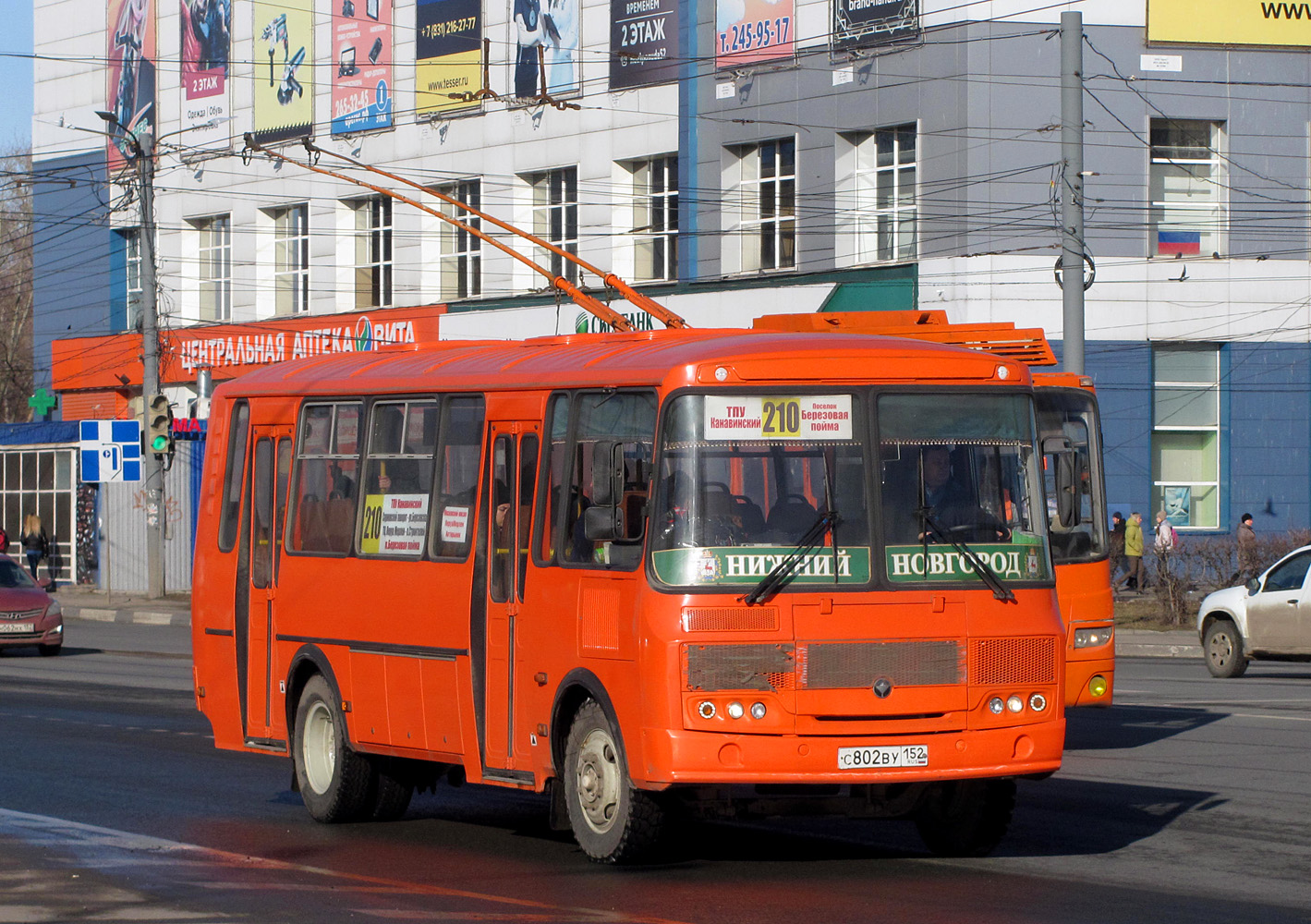 Нижегородская область, ПАЗ-4234-05 № С 802 ВУ 152