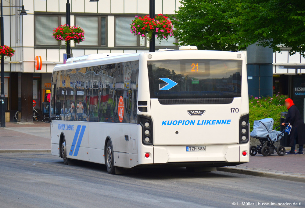 Финляндия, VDL Citea LLE-120.255 № 170