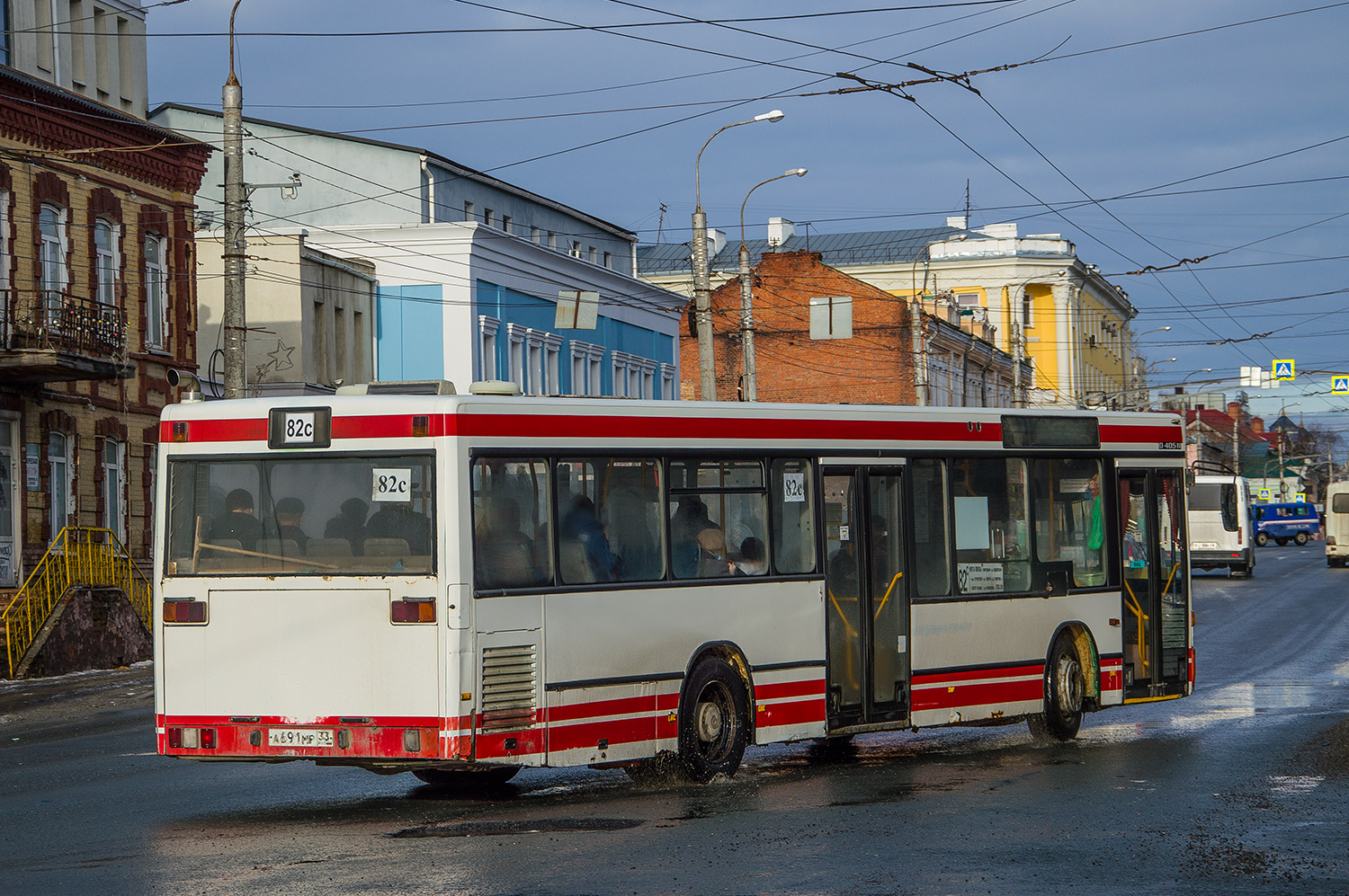 Penza region, Mercedes-Benz O405N2 # А 691 МР 33