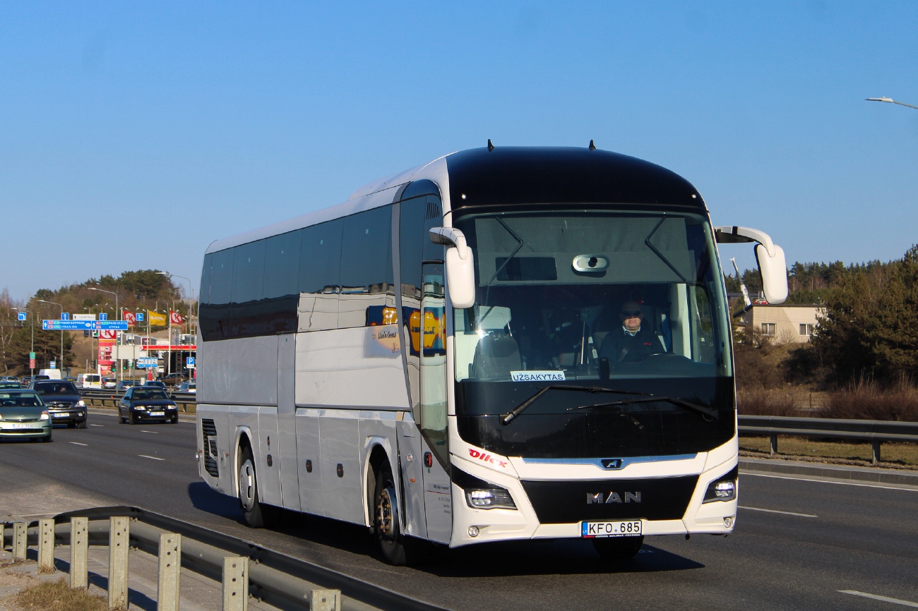 Литва, MAN R07 Lion's Coach RHC464 № KFO 685