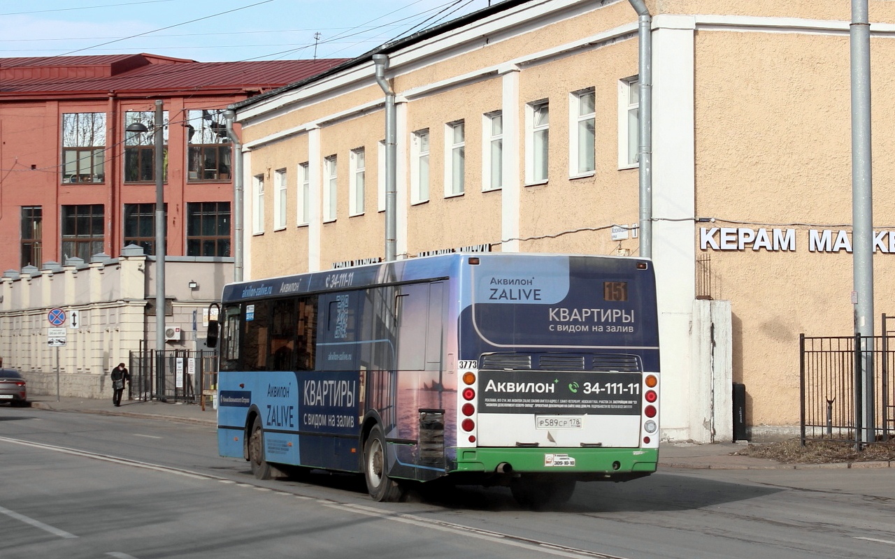 Санкт-Петербург, ЛиАЗ-5293.60 № 3773