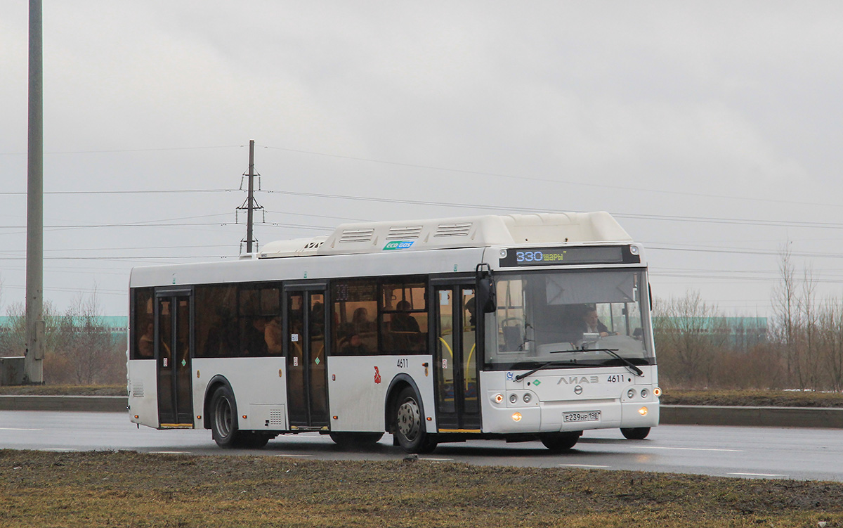 Санкт-Петербург, ЛиАЗ-5292.67 (CNG) № 4611