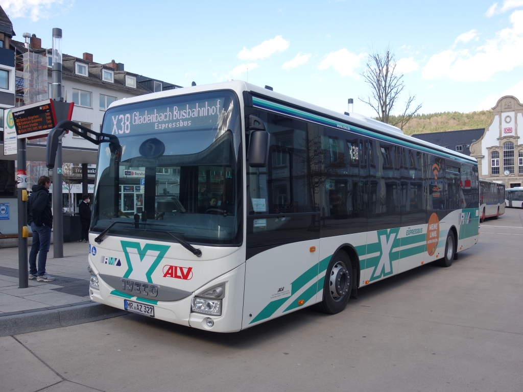 Гессен, IVECO Crossway LE CITY 12M № MR-AZ 327