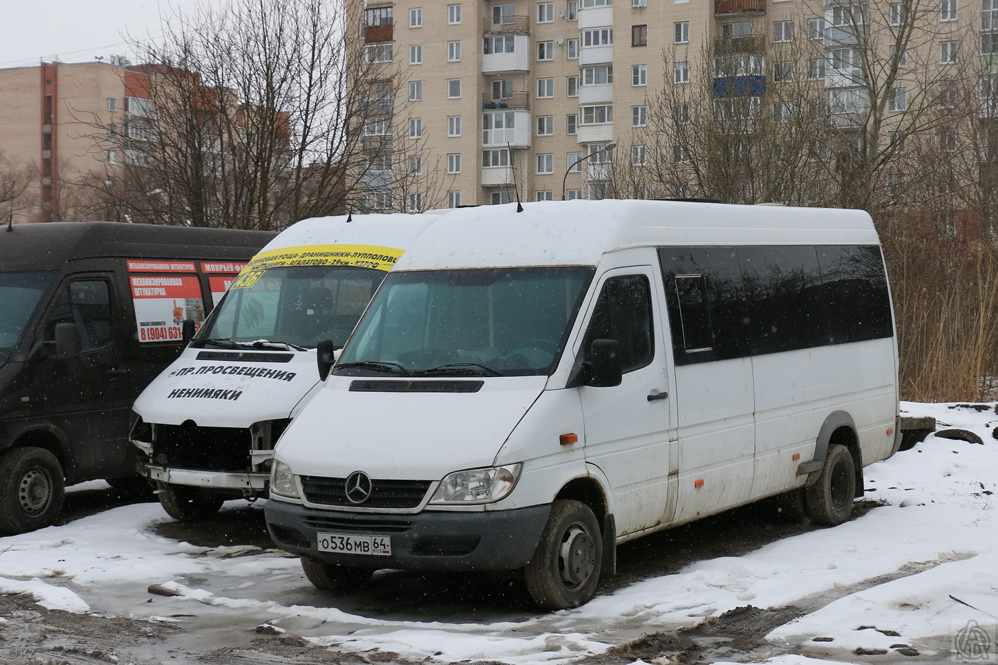 Санкт-Петербург, Луидор-223210 (MB Sprinter 413CDI) № О 536 МВ 64