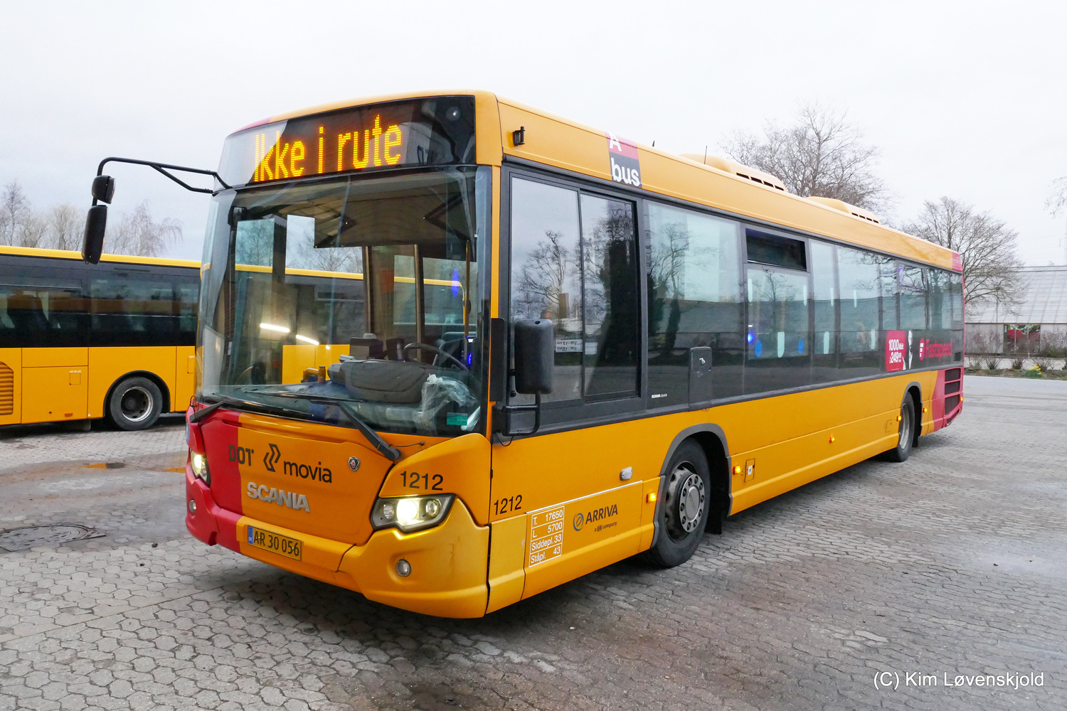 Дания, Scania Citywide LE № 1212 Дания, Scania Citywide LE № 1212
