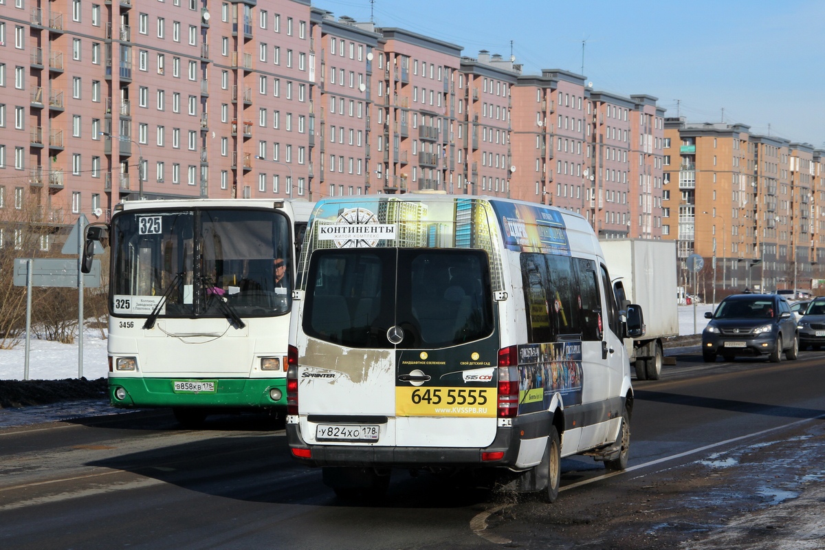 Санкт-Петербург, Луидор-22360C (MB Sprinter) № У 824 ХО 178