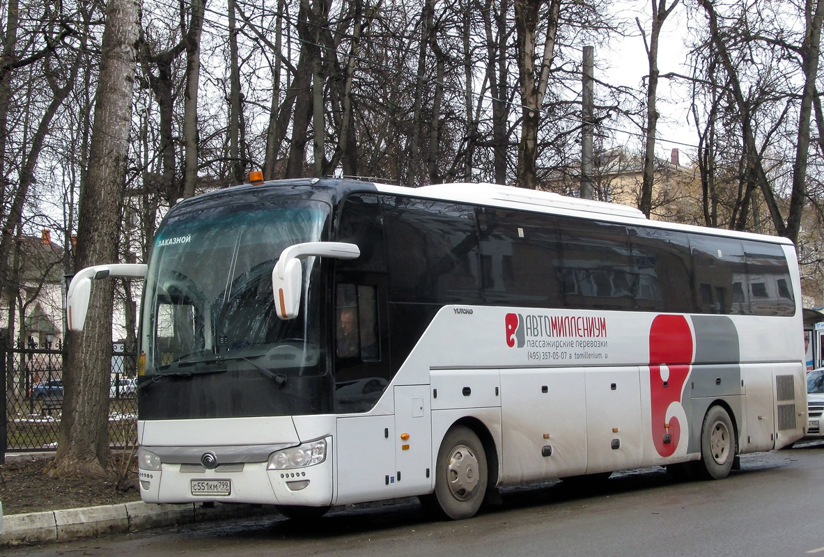 Москва, Yutong ZK6122H9 № С 551 КМ 799
