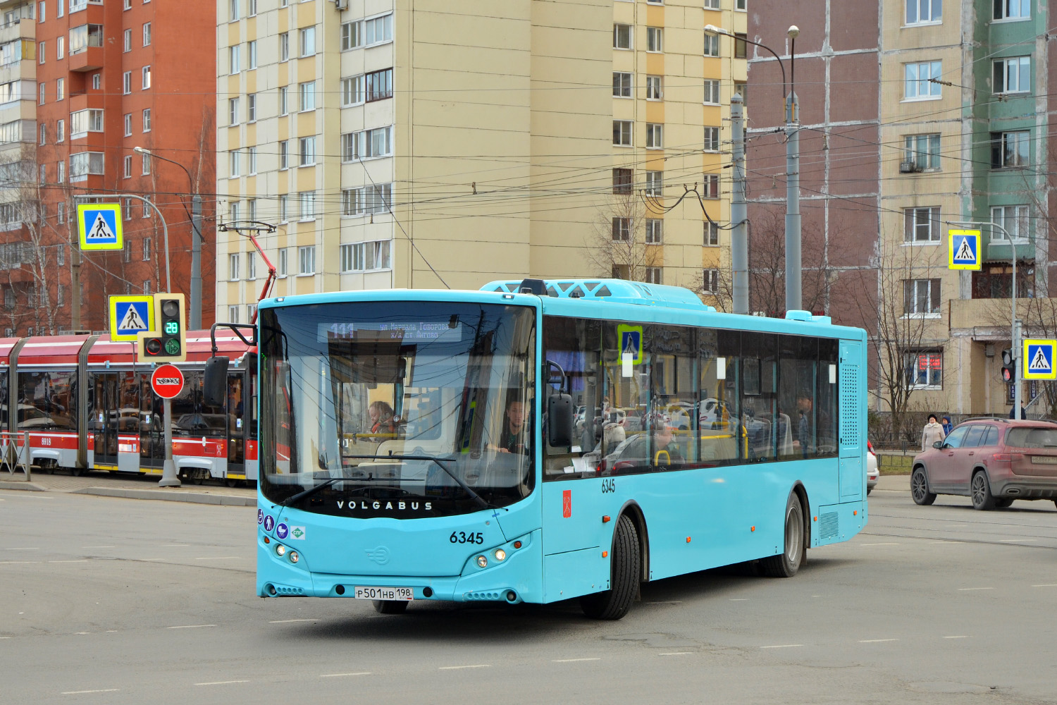 Санкт-Петербург, Volgabus-5270.G4 (LNG) № 6345