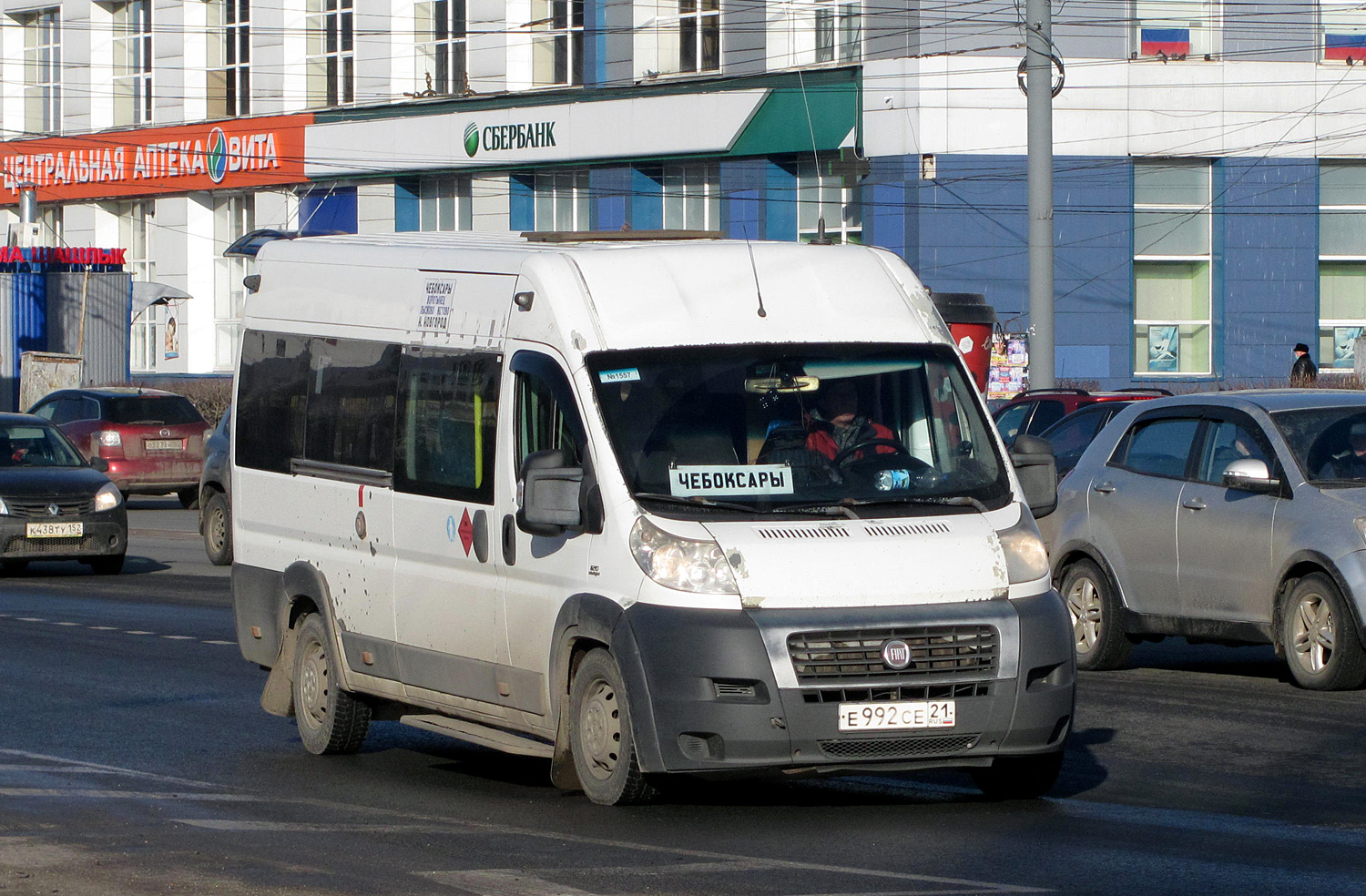 Чувашия, Нижегородец-FST613 (FIAT Ducato) № Е 992 СЕ 21