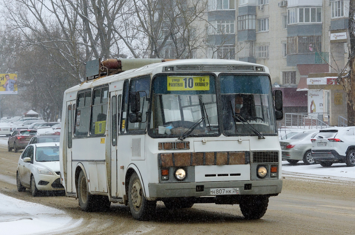 Ставропольский край, ПАЗ-32054 № Н 807 НК 26