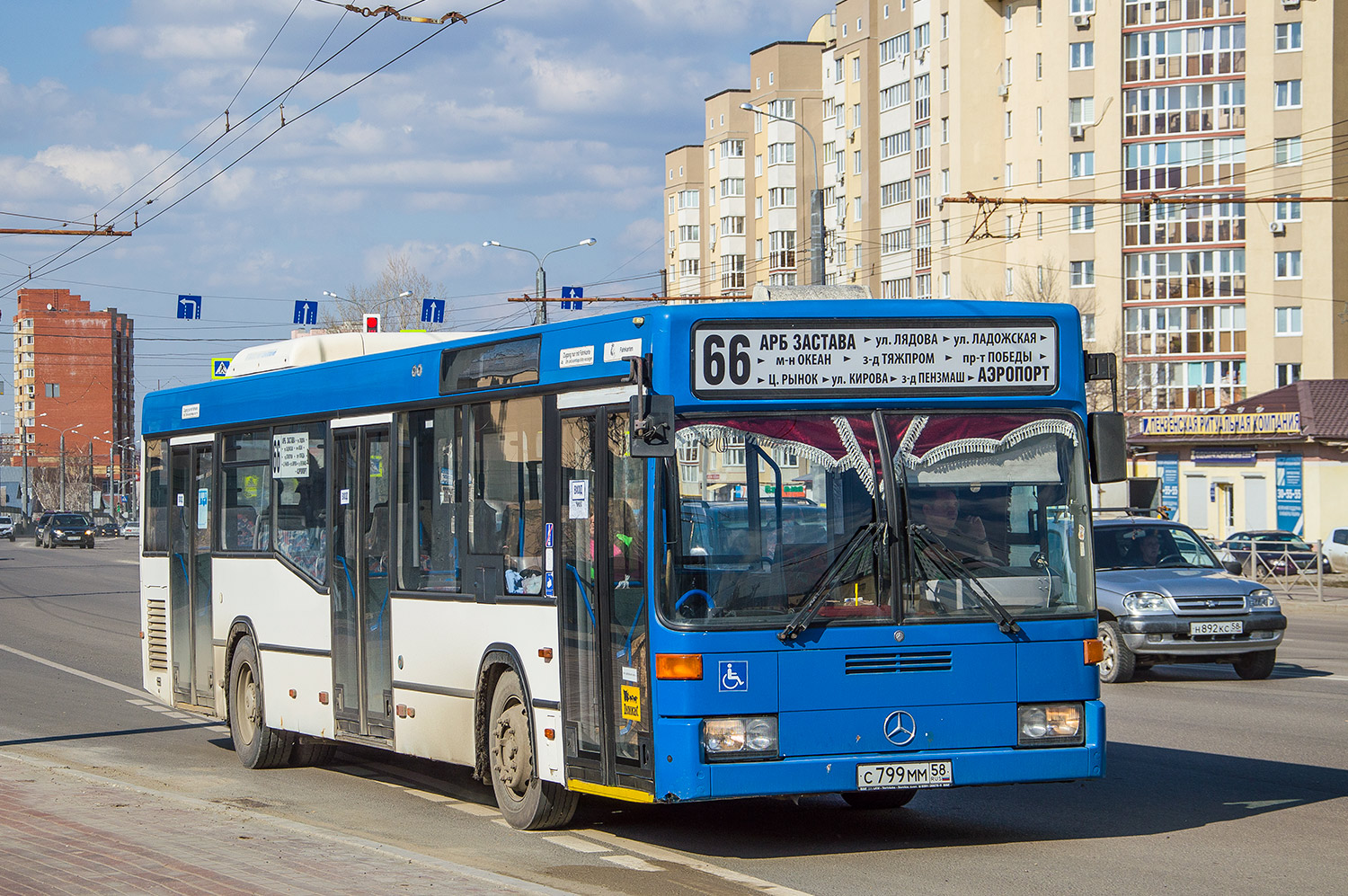 Пензенская область, Mercedes-Benz O405N2 № С 799 ММ 58