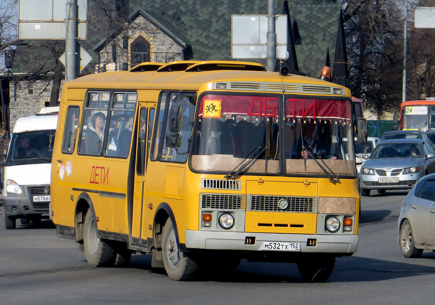 Нижегородская область, ПАЗ-32053-70 № М 532 ТХ 152