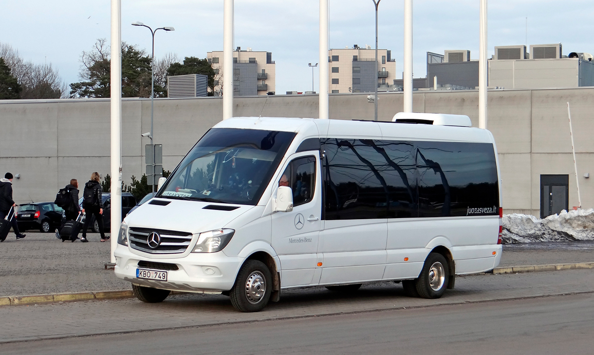 Литва, Mercedes-Benz Sprinter W906 515CDI № KBO 749