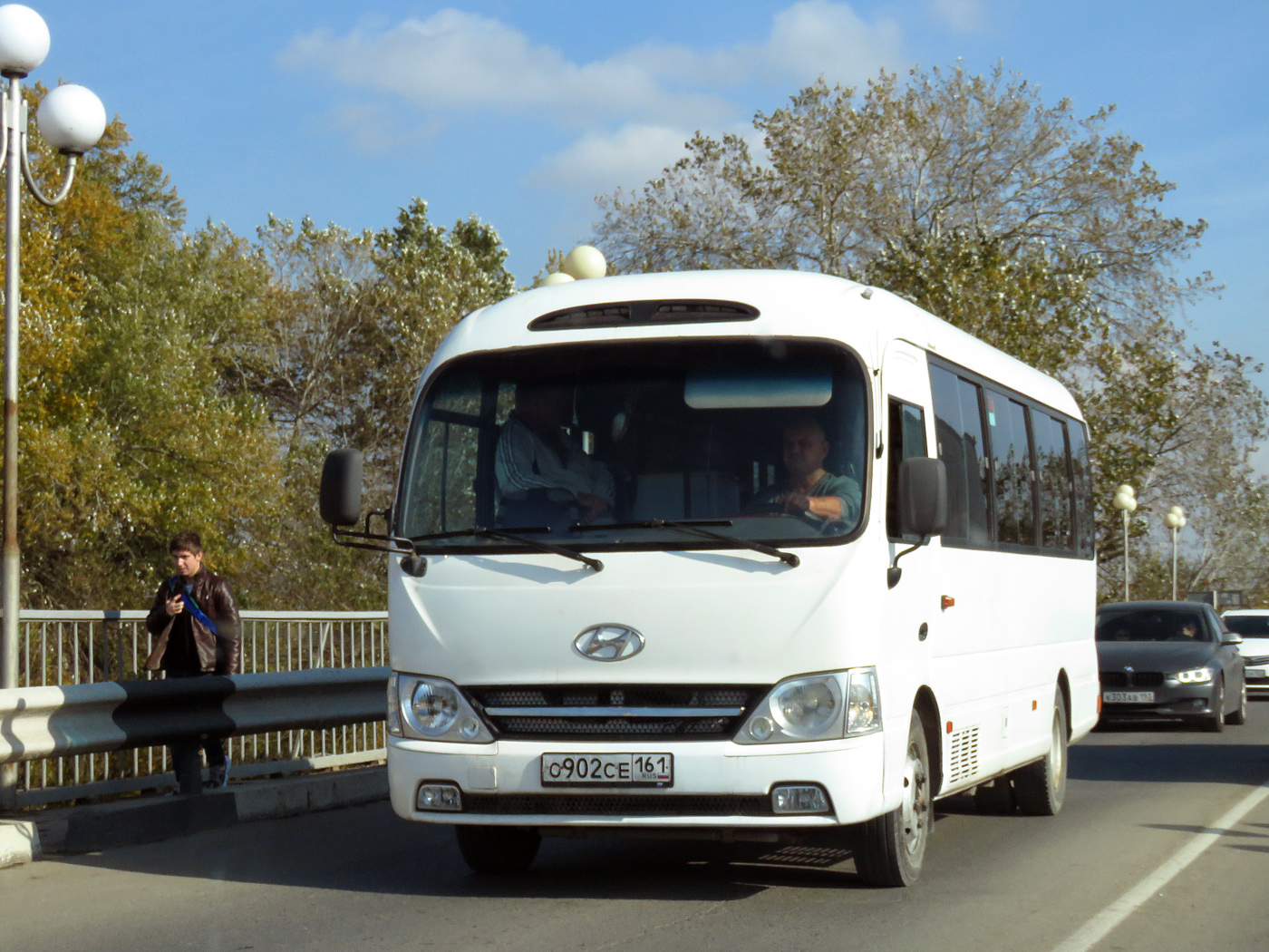 Краснодарский край, Hyundai County Kuzbass № О 902 СЕ 161