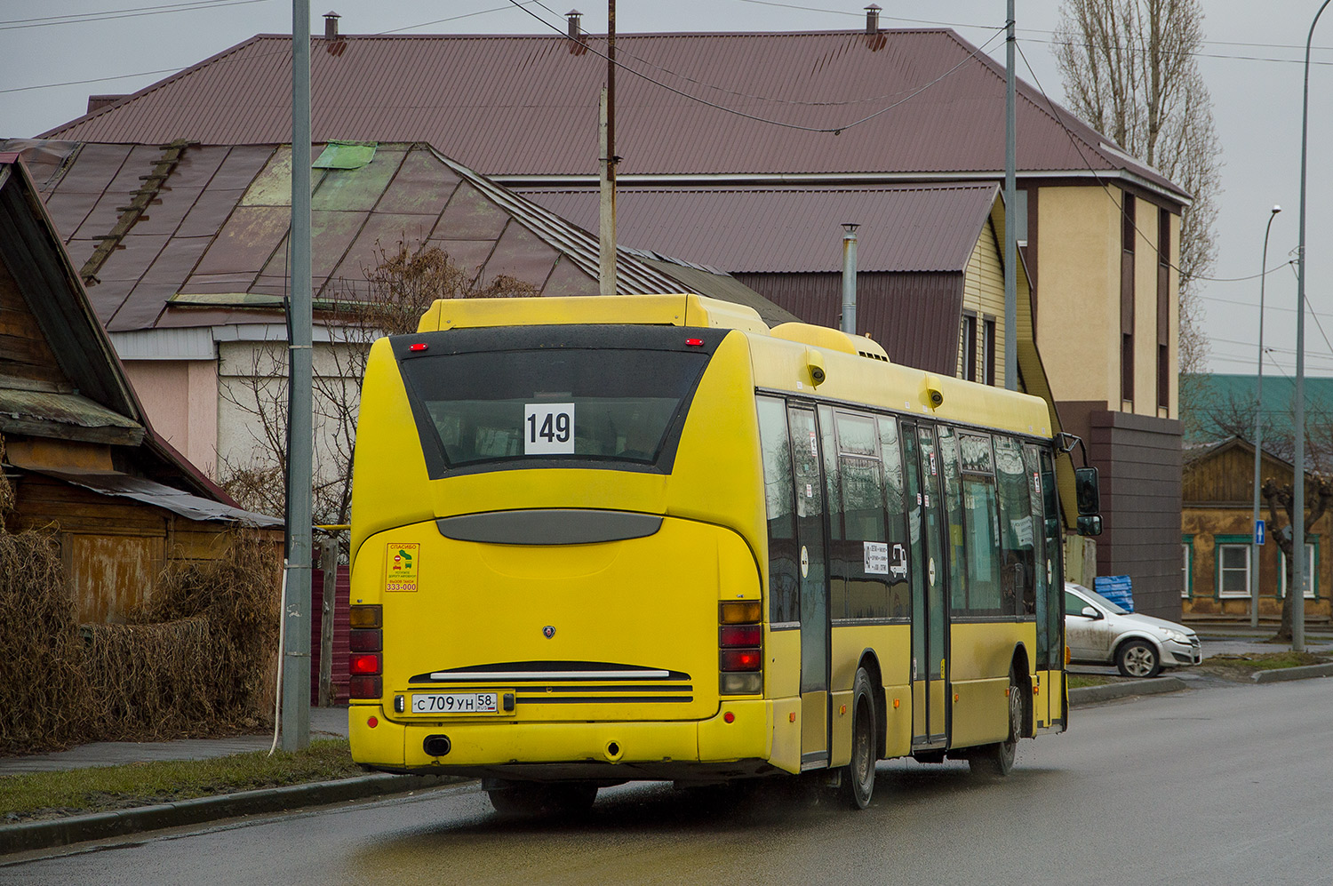 Пензенская область, Scania OmniLink I (Скания-Питер) № С 709 УН 58