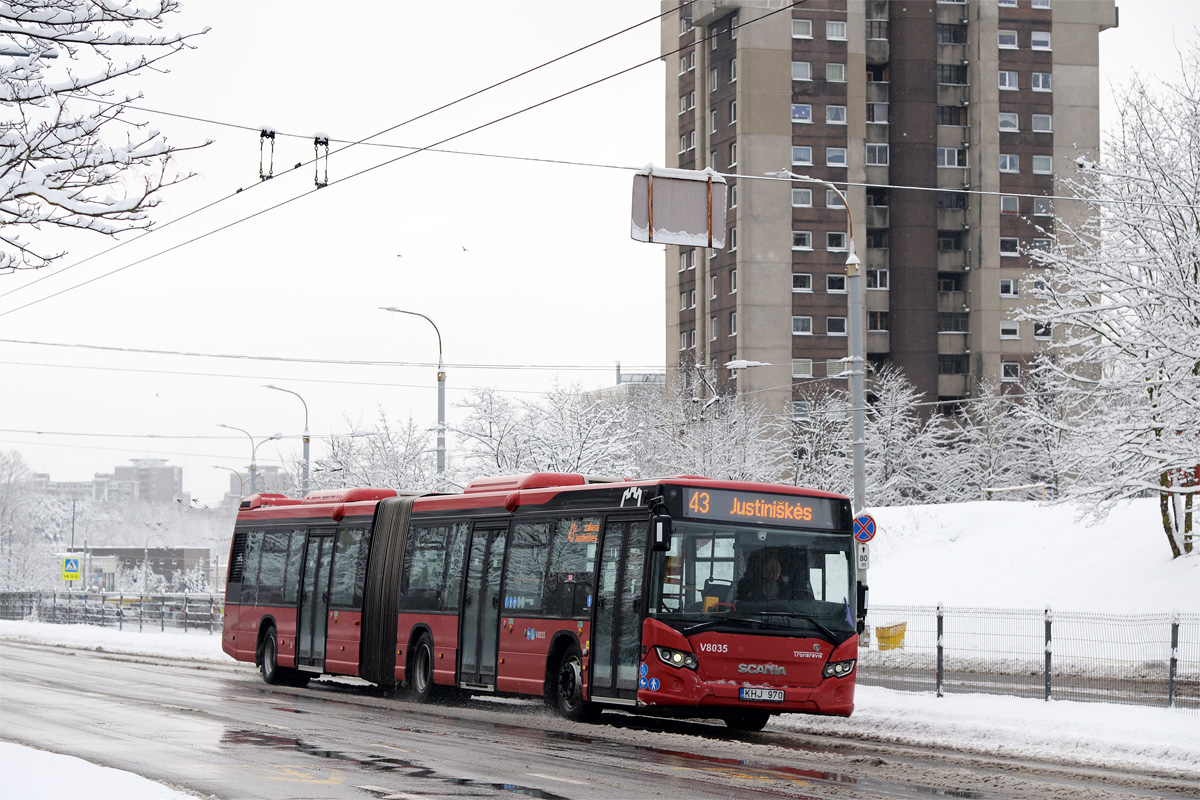 Литва, Scania Citywide LFA № V8035