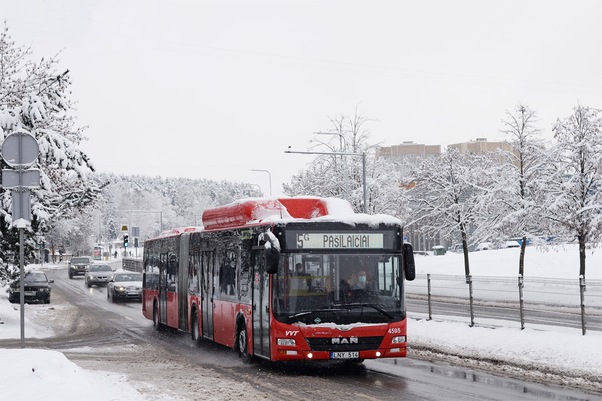 Литва, MAN A23 Lion's City G NG313 CNG № 4595