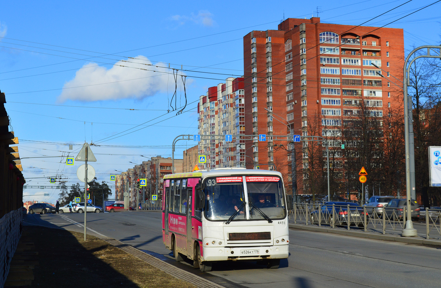 Санкт-Петербург, ПАЗ-320402-05 № n495