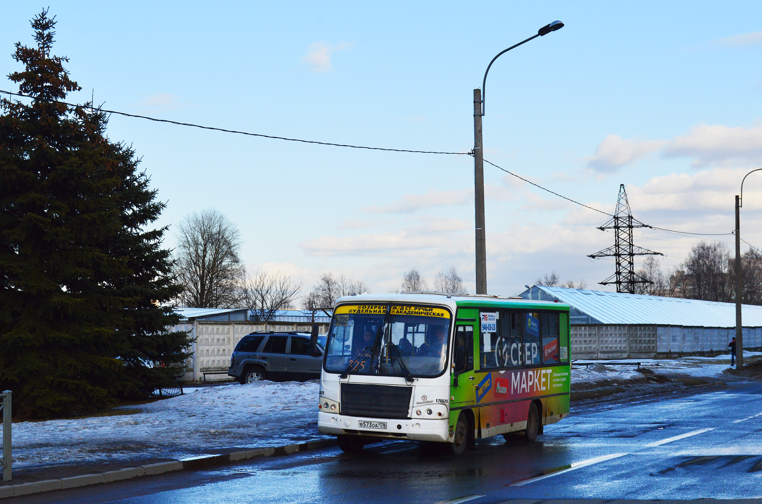 Санкт-Петербург, ПАЗ-320402-05 № В 573 ОА 178