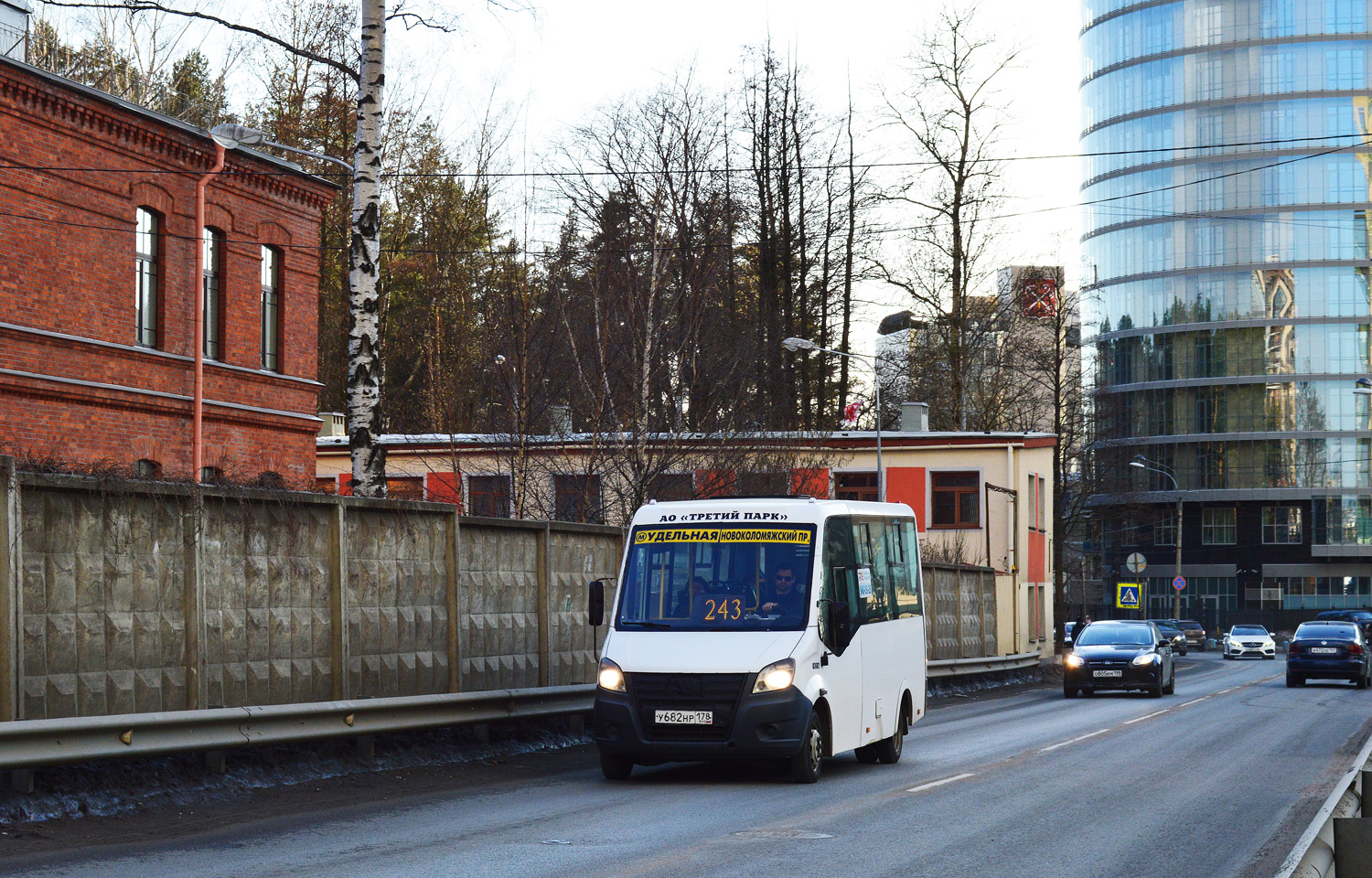 Санкт-Петербург, ГАЗ-A64R42 Next № У 682 НР 178