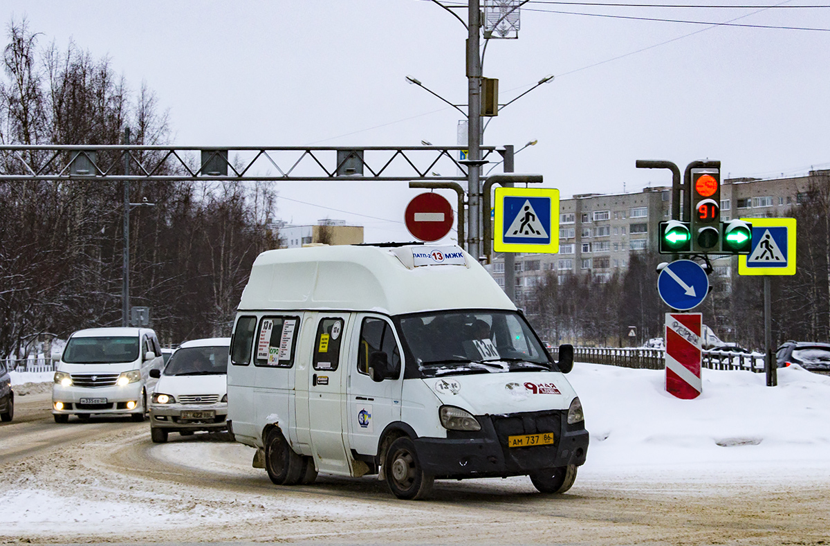 Ханты-Мансийский АО, Луидор-225000 (ГАЗ-3221) № АМ 737 86