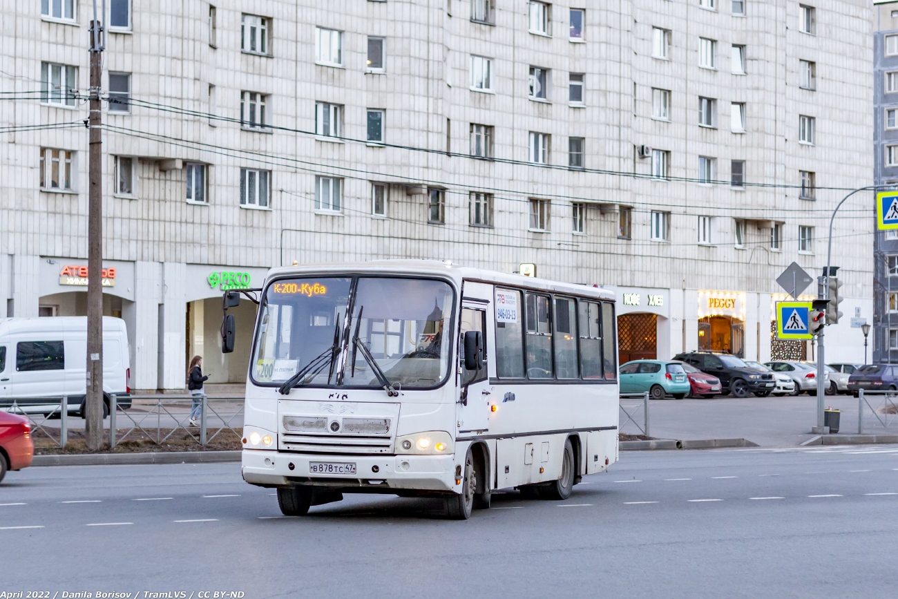 Санкт-Петербург, ПАЗ-320402-05 № 03166