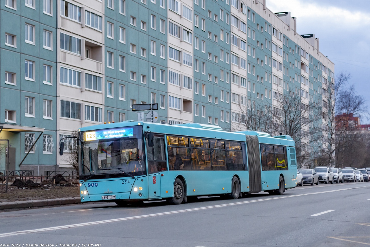 Санкт-Петербург, МАЗ-216.066 № 2314