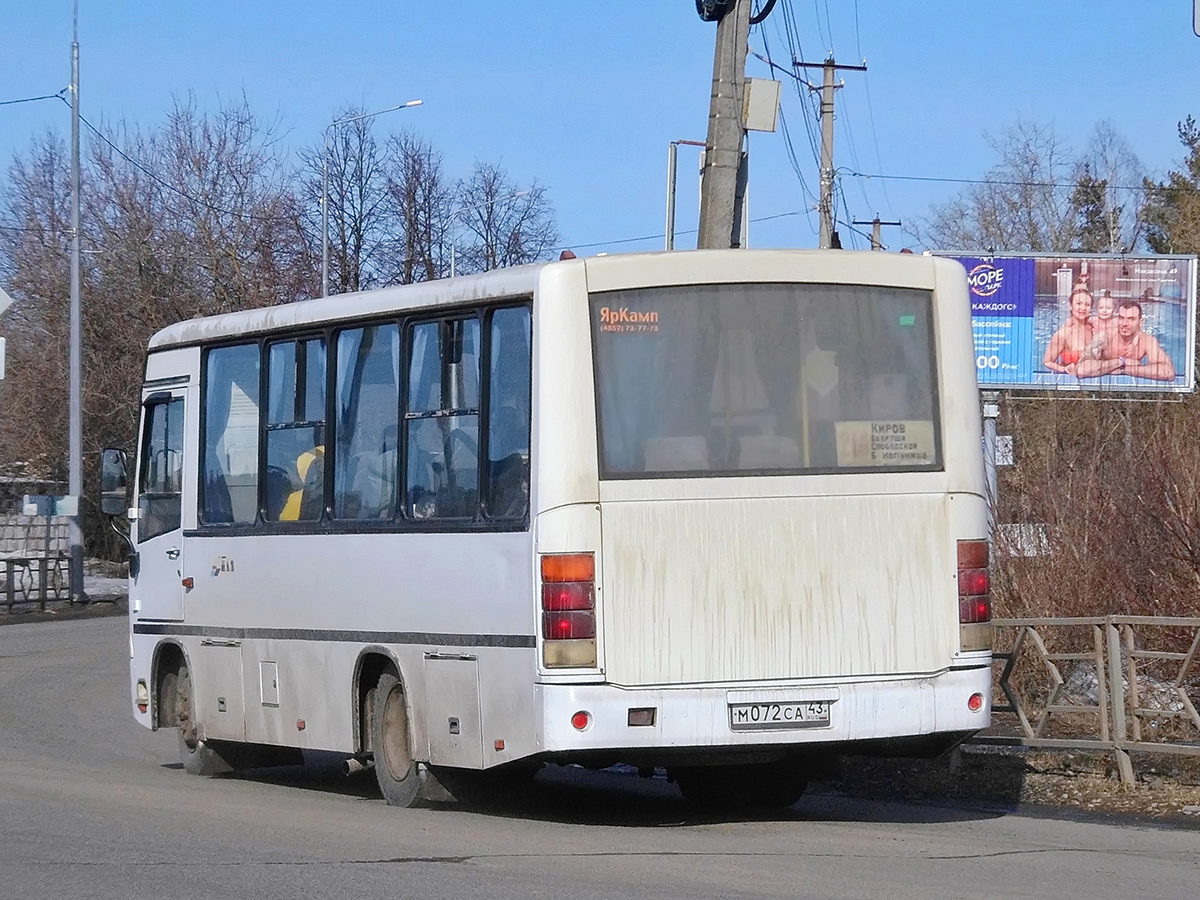 Kirov region, PAZ-320402-03 # М 072 СА 43