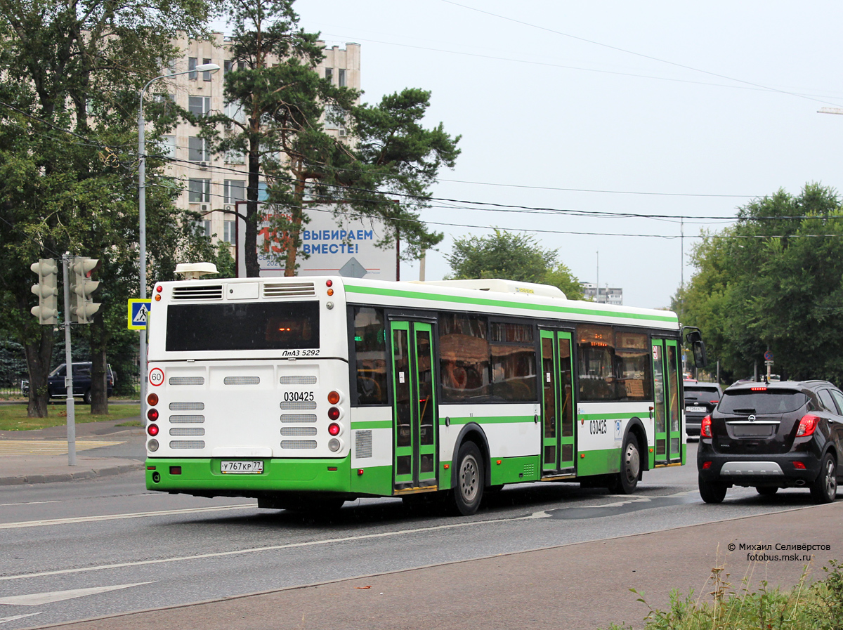 Москва, ЛиАЗ-5292.22 (2-2-2) № 030425