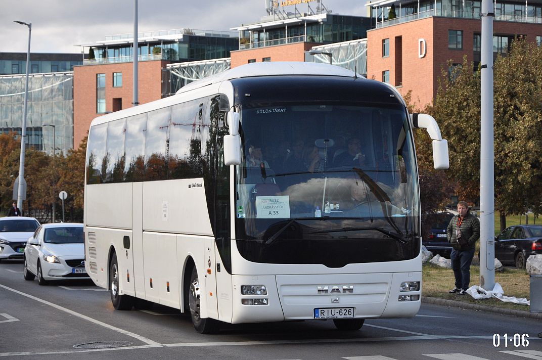 Венгрия, MAN R07 Lion's Coach RHC444 № RIU-626