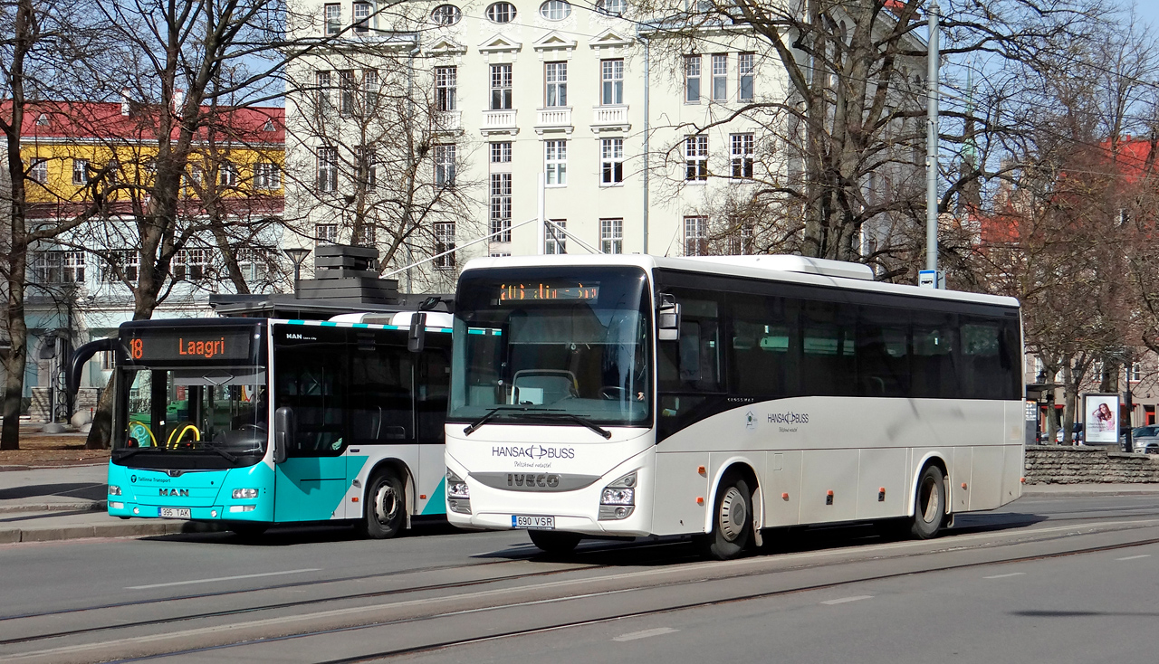 Эстония, IVECO Crossway LINE 10.8M № 690 VSR