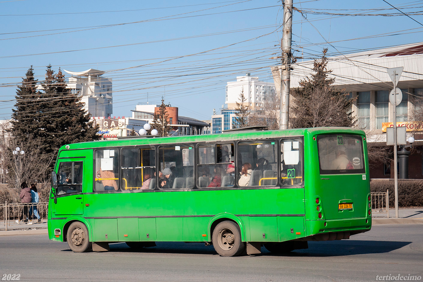 Омская область, ПАЗ-320412-14 "Вектор" № 7553