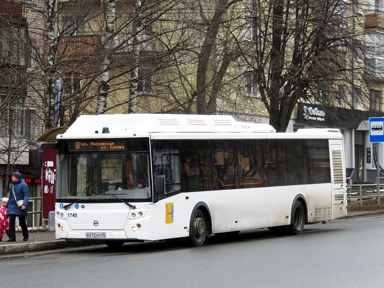 Кировская область, ЛиАЗ-5292.67 (CNG) № х740