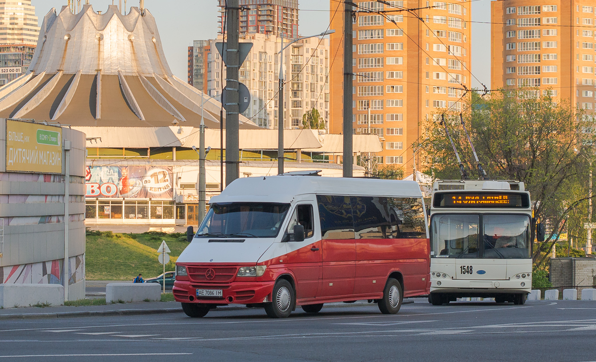 Dnepropetrovsk region, Mercedes-Benz Sprinter W903 310D № AE 7086 IM