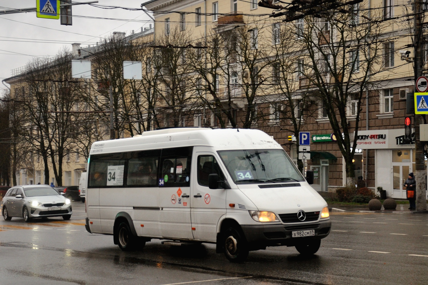 Тульская область, Луидор-223236 (MB Sprinter Classic) № Х 982 СМ 69