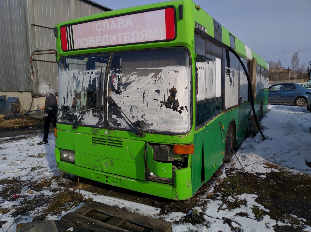 Владимирская область, Mercedes-Benz O405N2 CNG № О 073 НВ 33