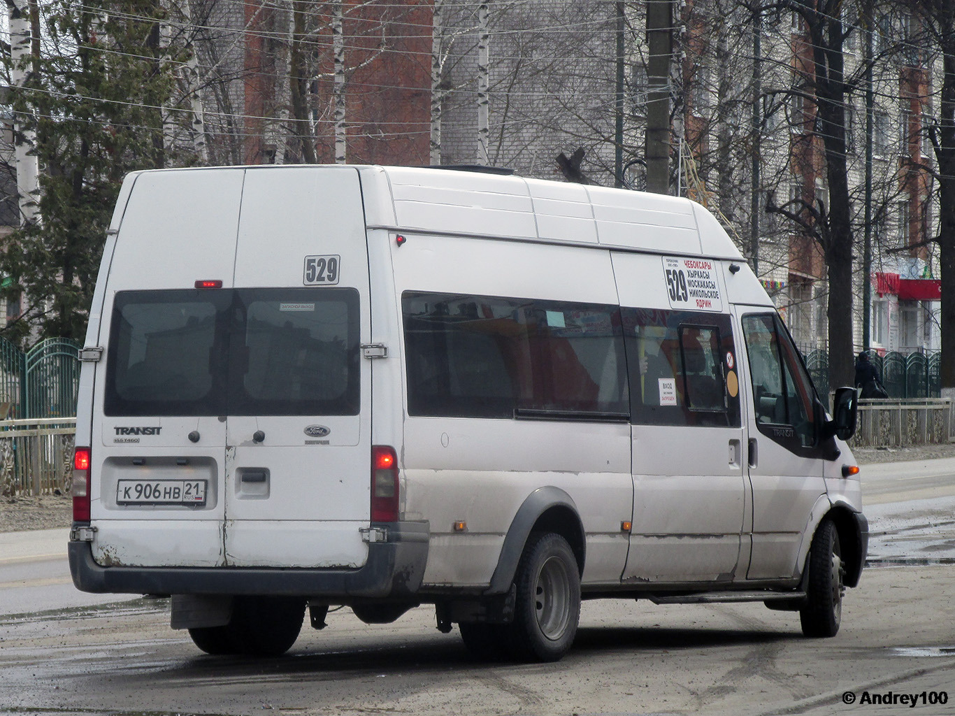 Чувашыя, Нижегородец-222708  (Ford Transit) № К 906 НВ 21