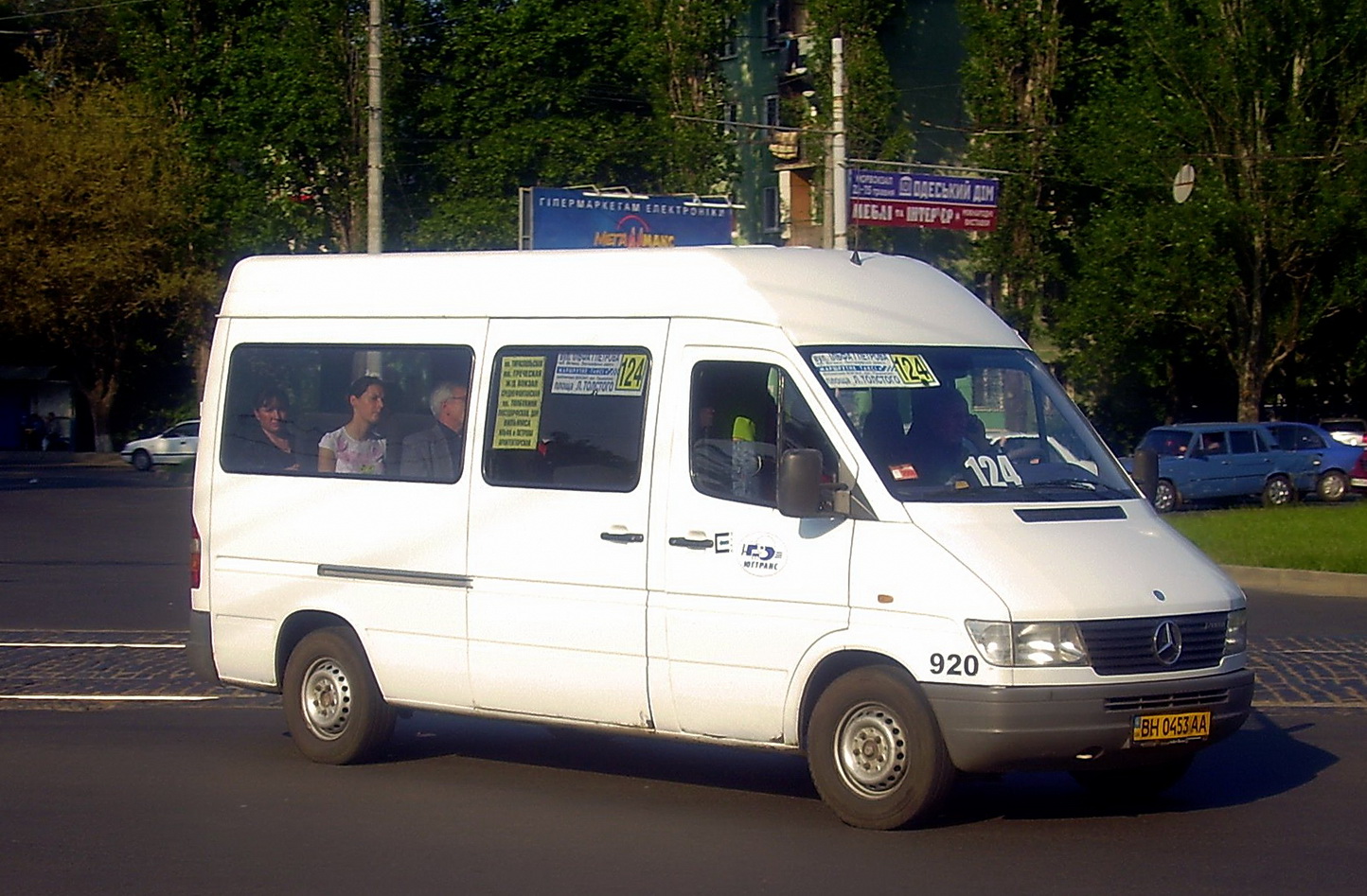 Одесская область, Mercedes-Benz Sprinter W901/W902 208D № 920