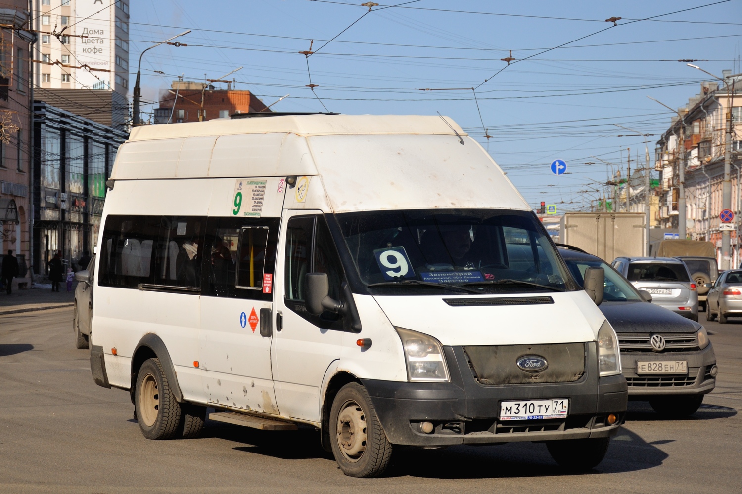 Тульская область, Нижегородец-222709  (Ford Transit) № М 310 ТУ 71