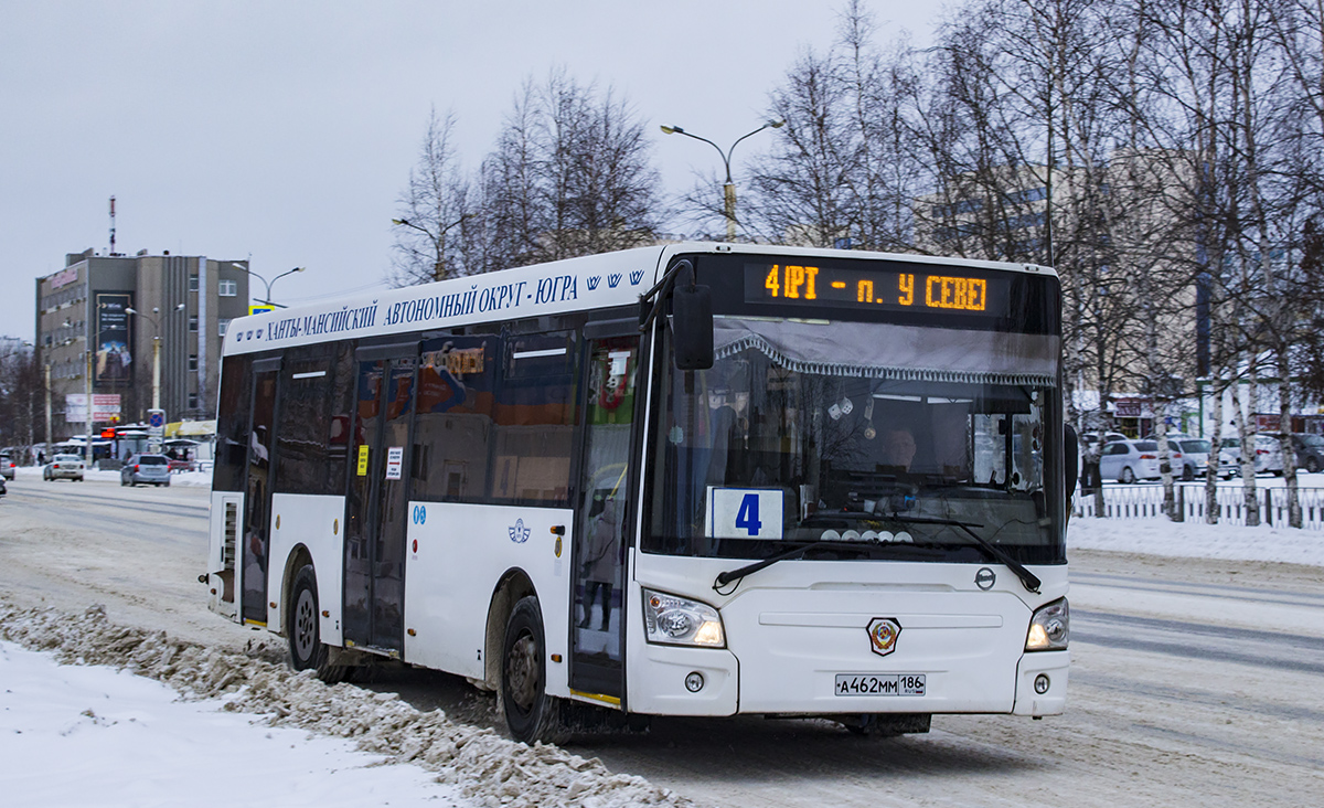 Khanty-Mansi AO, LiAZ-4292.60 (1-2-1) # А 462 ММ 186