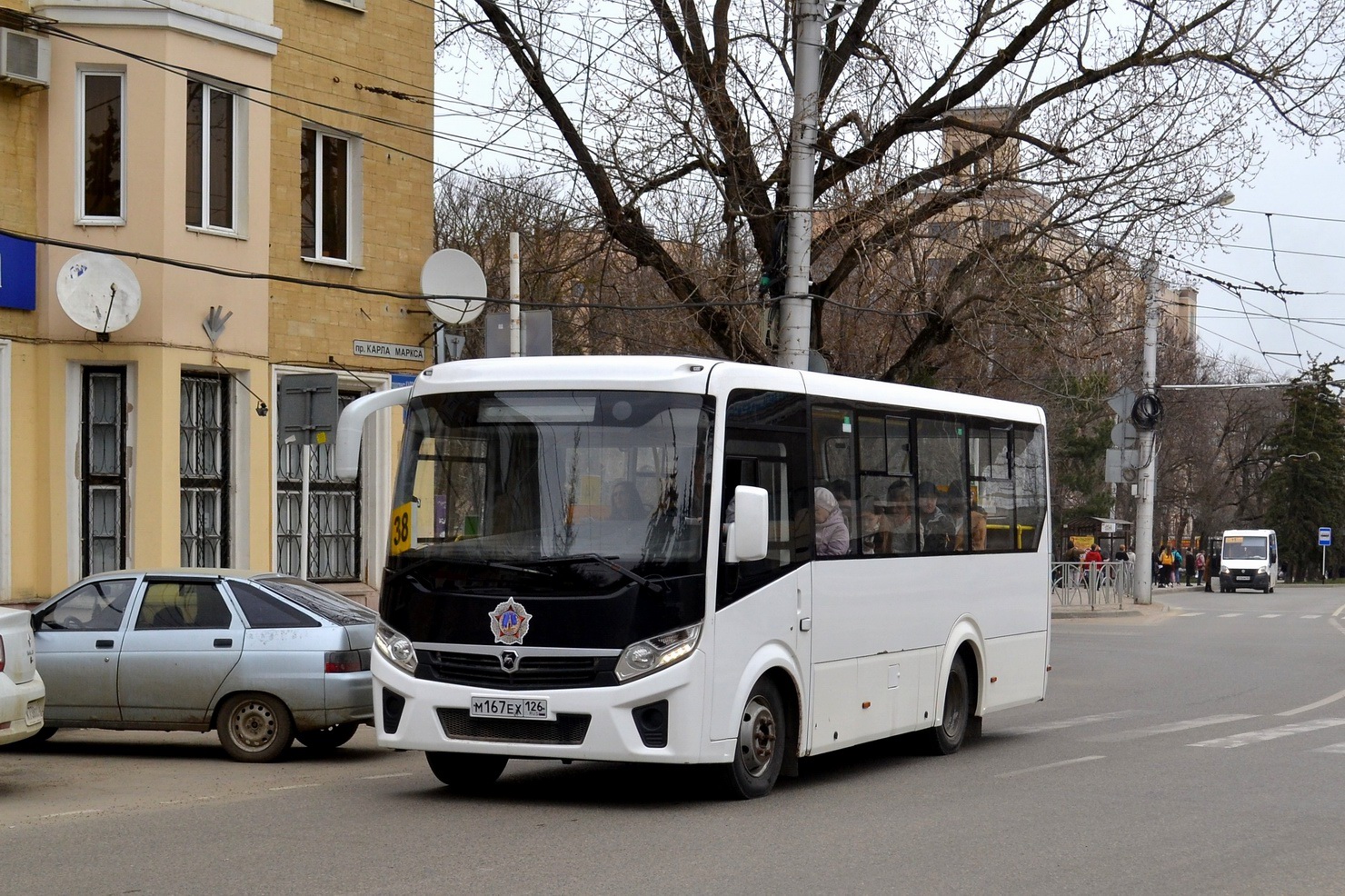 Ставропольский край, ПАЗ-320435-04 "Vector Next" № М 167 ЕХ 126