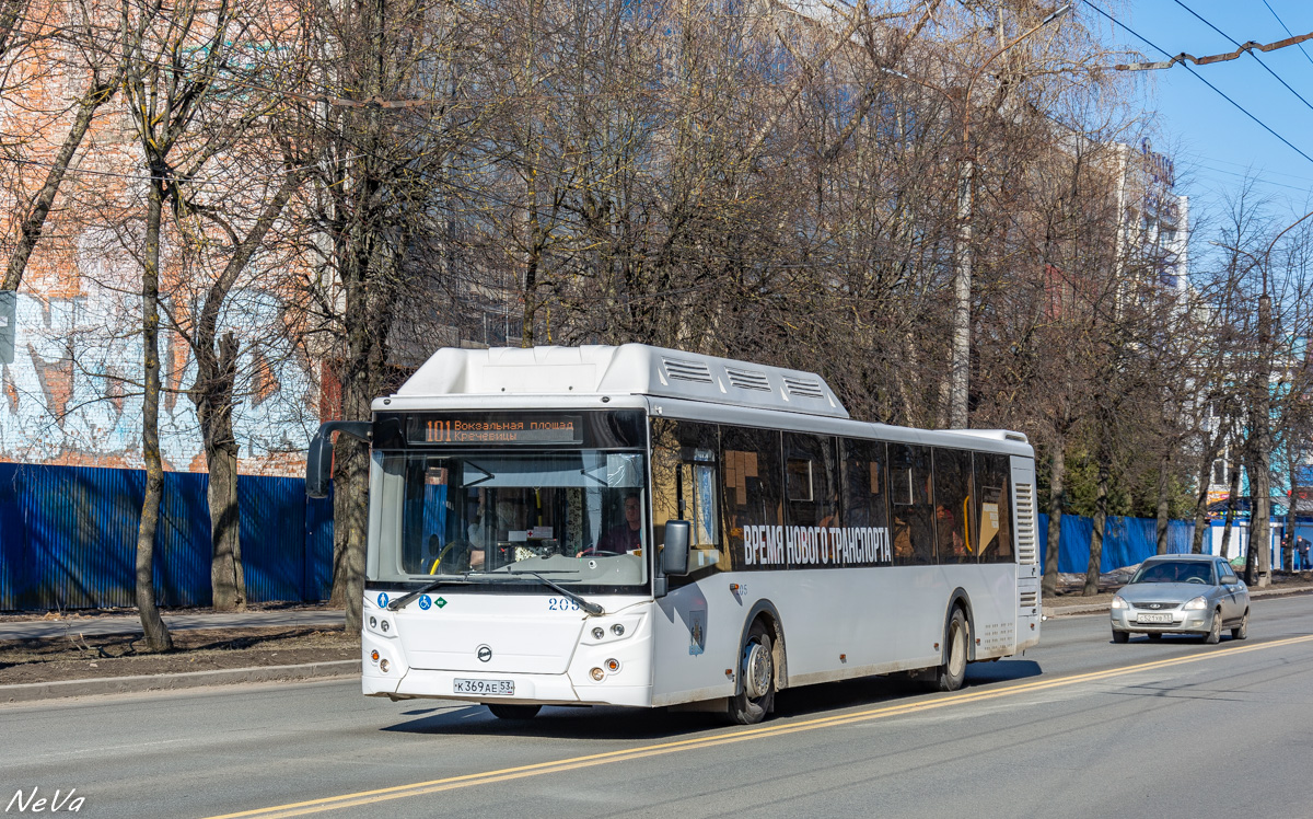 Новгородская область, ЛиАЗ-5292.67 (CNG) № 205