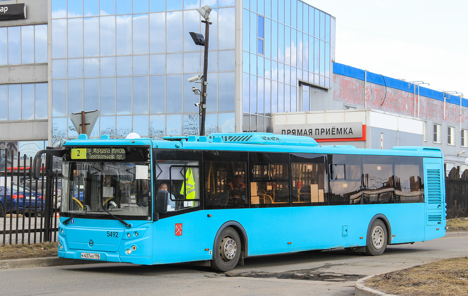 Санкт-Петербург, ЛиАЗ-5292.65 № 5492