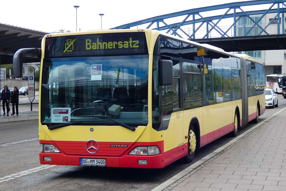 Баден-Вюртемберг, Mercedes-Benz O530G Citaro G № OG-MM 3400