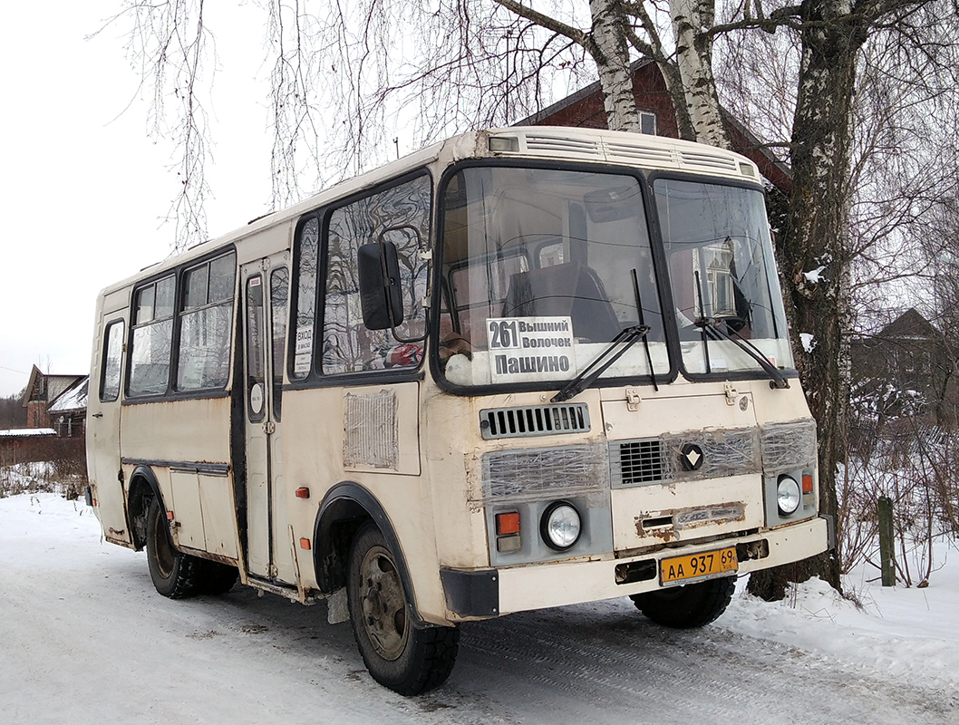 Тверская область, ПАЗ-32053 № АА 937 69