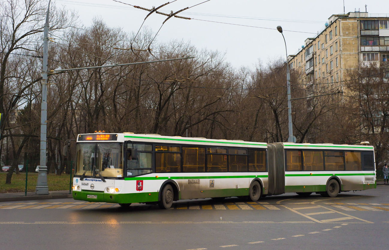 Москва, ЛиАЗ-6213.20 № 040449