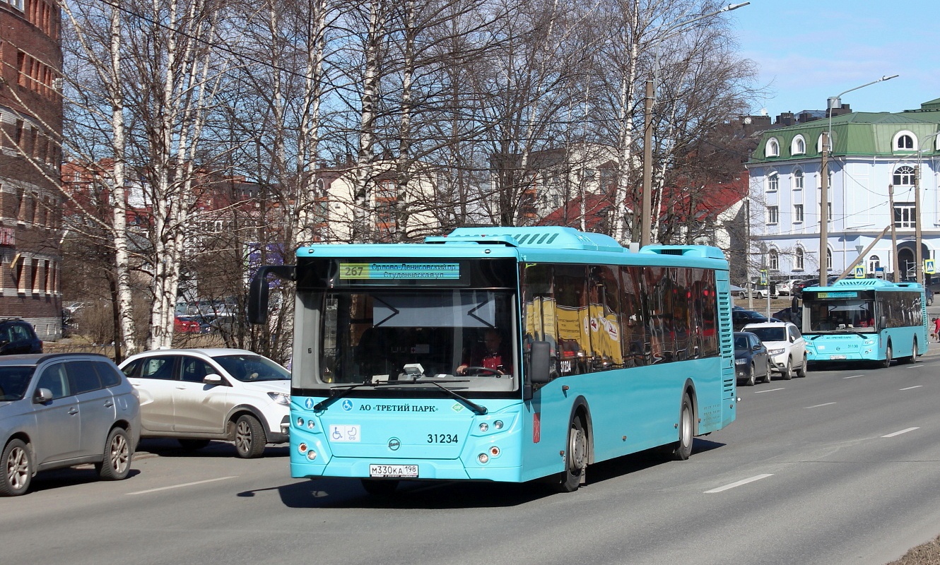 Sankt Petersburg, LiAZ-5292.67 (LNG) Nr. 31234