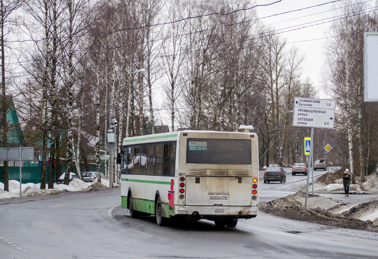 Санкт-Петербург, ЛиАЗ-5293.60 № 3671